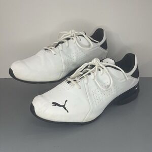 Puma Mens Viz Runner White & Black Men's size 14 194162-01